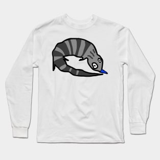 Tequila the Blue Tongued Lizard Long Sleeve T-Shirt